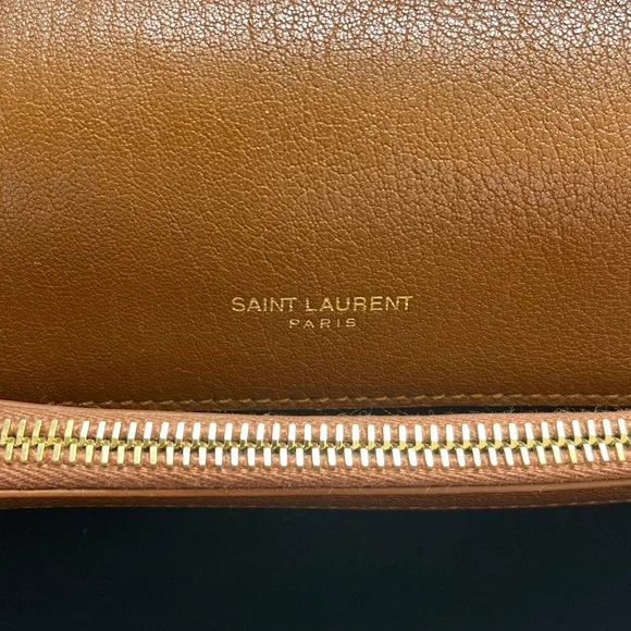 Yves Saint Laurent Medium College in Brick - Picture 10 of 15